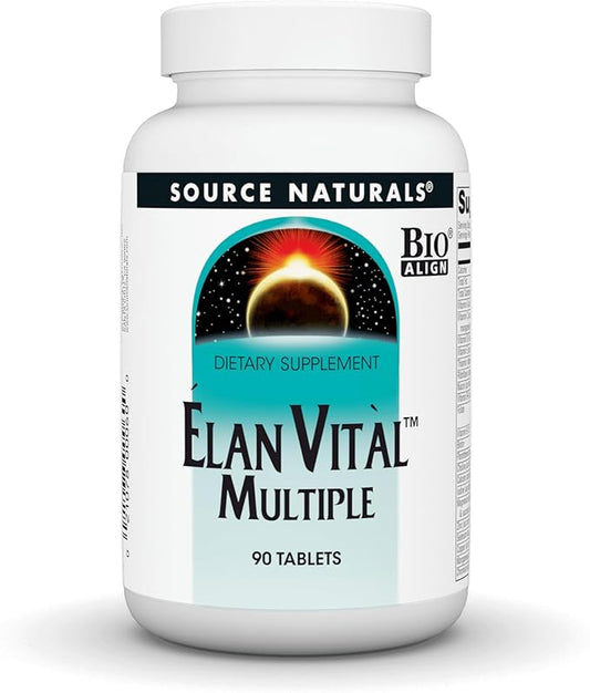Source Naturals Elan Vital Multiple, for Multiple Body System Support* - 90 Tablets