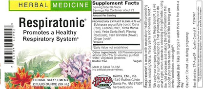 Herbs Etc. Respiratonic® 2 oz
