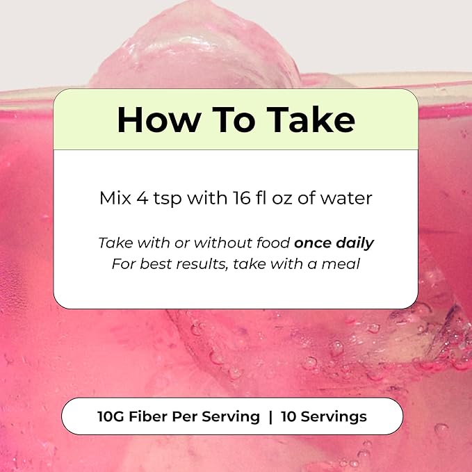 Flatter Me Fiber GLP-1 Booster – Fiber Supplement for Women & Men, Prebiotics & Enzymes for Weight Support, Reduce Bloating, Double GLP-1 Levels, Digestive & Gut Health (10 Servings)