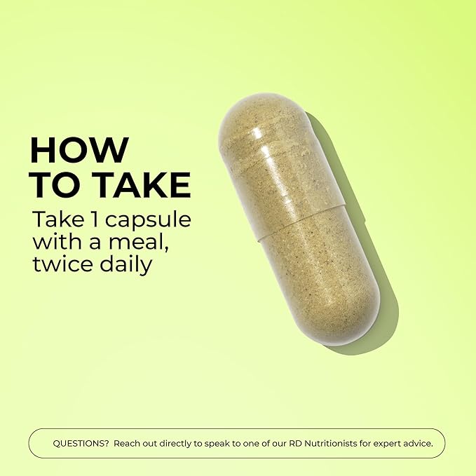 HUM Flatter Me Digestive Enzymes for Women & Men, Digestive Health Bloating Supplement with Ginger & Peppermint Leaf, Fast Acting Anti Bloat Pills Multi Enzyme for Debloating, Vegan, 60 Capsules