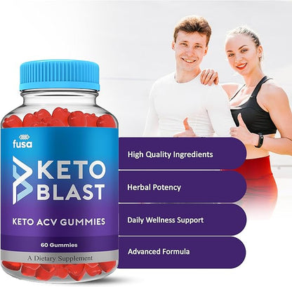 (3 Pack) Keto Blast ACV Gummies KetoBlast ACV Gummy Supplement, Keto Blaster 1000MG Apple Cider Vinegar Vitamin B6 Folic Acid Dietary Support Supplement, KetoBlaster Advanced Formula (180 Gummies)