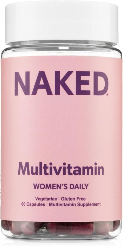 Ella Women's Multi - Daily Multivitamin - Vitamins A, C, E, Selenium, Zinc, Fruit and Super Green Extracts, to Boost Immune Support - Gluten-Free and Vegetarian Vitamins, 60 Capsules