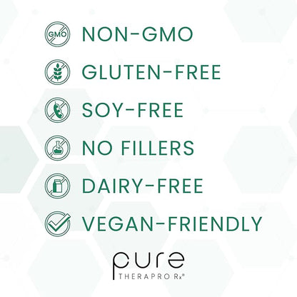 Pure Therapro Rx Vegan A-D-K Drops 10 Ml, Made in USA | 3 Month Supply | Vitamin A (Palmitate), Liposomal Vitamin D3 (Pureshine), Liposomal Vitamin K2 (MK-4 & MK-7) Supports Immunity & Bone Health