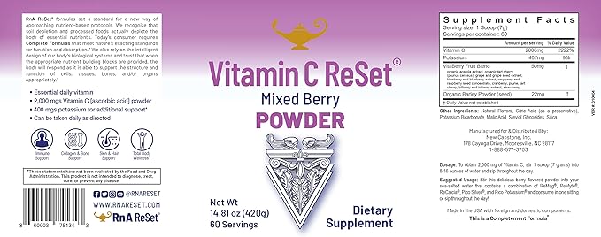RnA ReSet - The Longevity Bundle - ReMag Magnesium, Vitamin C, Vitamin D, ReAline Vitamin B Complex