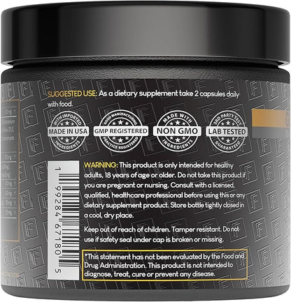 Gut Intellect 10-in-1 Microbiome Maximizer with Probiotics, Prebiotics, Enzymes, Berberine, Ginger, Mint, Supports Digestion & Brain-Gut Health (2 Month Supply, 120 Capsules)