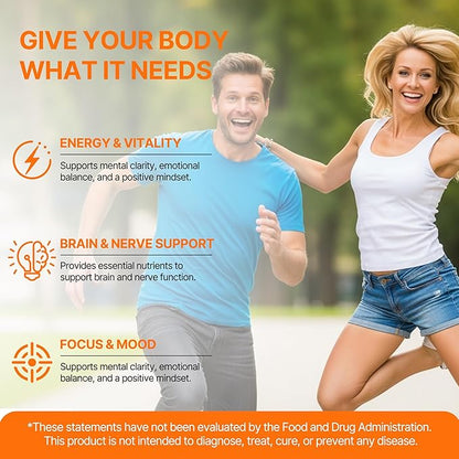 Liposomal Vitamin B Complex,Vitamin B Complex Liquid,B Complex Liquid Drops for Women Men-Improved Absorption,Methylated B12,B1,B2,B3,B5,B6,Folate (B9),Biotin (B7) for Energy and Immune Support-2.0 oz