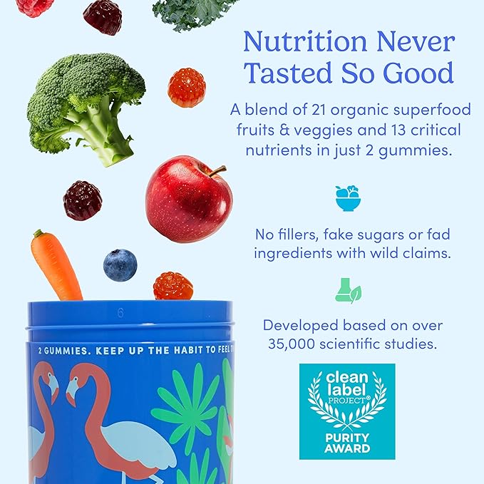 FIRST DAY Womens Multivitamin & Teens Multivitamin Gummies Bundle – Daily Multivitamin for Women, Teen Multi Vitamins for Girls & Boys 12-17, Vegan, Non-GMO