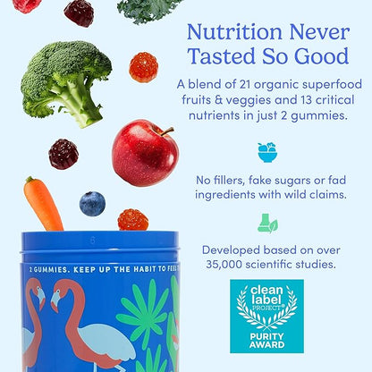 FIRST DAY Womens Multivitamin & Teens Multivitamin Gummies Bundle – Daily Multivitamin for Women, Teen Multi Vitamins for Girls & Boys 12-17, Vegan, Non-GMO
