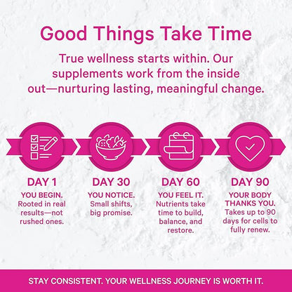 Pink Stork Hormone Balance Gummies for Women – PMS, Menopause & Estrogen Support – Mood, Bloating, Hot Flashes & Energy – Red Raspberry Leaf, Black Cohosh, Primrose – 60 Vegan Gummies