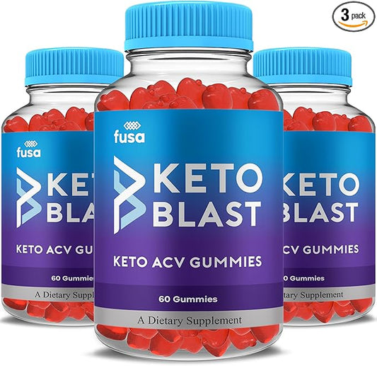 (3 Pack) Keto Blast ACV Gummies KetoBlast ACV Gummy Supplement, Keto Blaster 1000MG Apple Cider Vinegar Vitamin B6 Folic Acid Dietary Support Supplement, KetoBlaster Advanced Formula (180 Gummies)