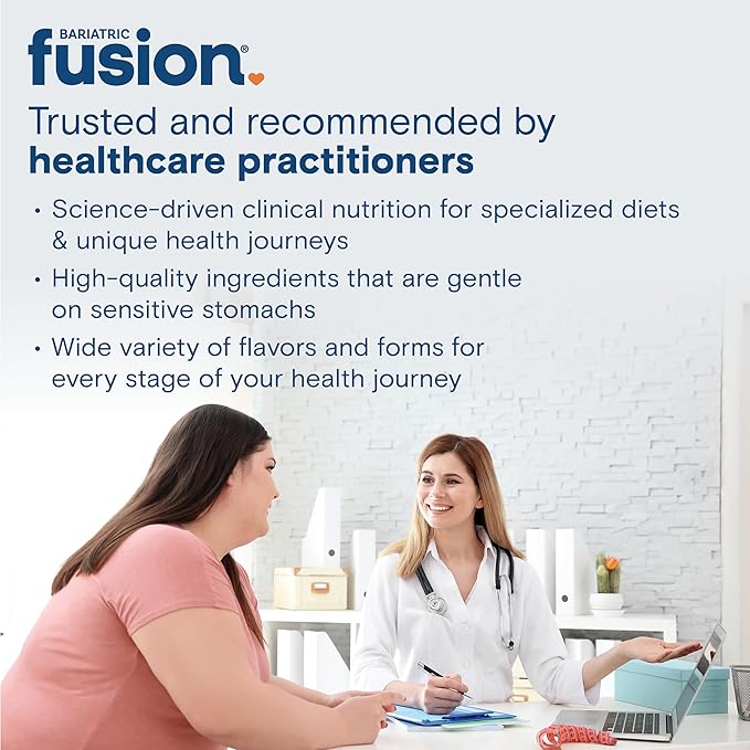 Bariatric Fusion One Per Day Bariatric Multivitamin with Iron | Easy to Swallow Capsule | Vitamin for Bariatric Surgery Patients | Gastric Bypass and Sleeve Gastrectomy | 90 Count | 3 Month Supply