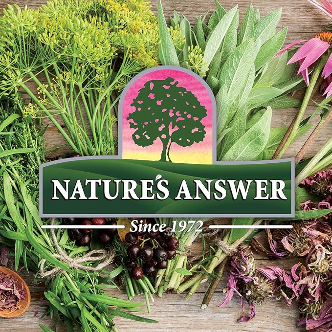 Nature's Answer Mens 100 Multivitamin | 60 Vegetarian Capsules | Supports Overall Wellness | Promotes Immune Function | Non GMO | Vegan | Kosher | Made in The USA