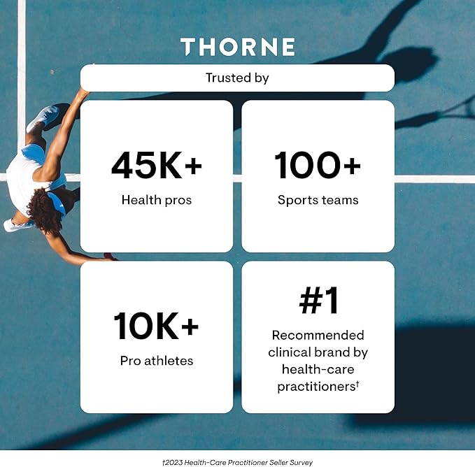 THORNE - Complete Biotic - Probiotic, Prebiotic & Postbiotic for Women, Men & Kids - Supports Gut, Digestive & Immune Health* - Occasional Constipation, Diarrhea, Gas & Bloating Relief* - 30 Servings
