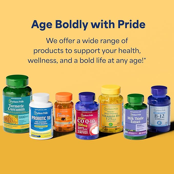 Puritan's Pride Vitamin D3 5000 IU Soft Gels, 0.3 Ounce