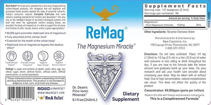 RnA ReSet - The Longevity Bundle - ReMag Magnesium, Vitamin C, Vitamin D, ReAline Vitamin B Complex