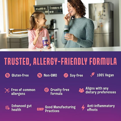 NAVEH PHARMA Postbiotics Kids Strawberry Gummies. Children’s Postbiotics, Ages 4+, 1 Trillion metabolites 200X Ingredients Than Probiotic Or Prebiotic. Gut Health, Immunity, Digestion & Microbiome