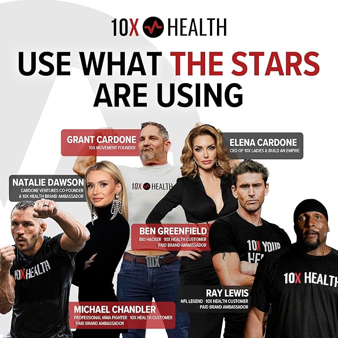 10X Health 5-MTHF Methylfolate - Methylated Folate & Magnesium for Brain, Heart Health, DNA & Neurotransmitter Synthesis - Bioavailable Methyl Folate Supplement - Methylfolate Supplement 60 Capsules