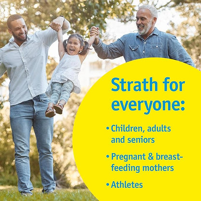 Strath with Magnesium Herbal Yeast Postbiotic 100 Tablets | Supports Immune Function | Promotes Wellness | Non GMO | Gluten Free | Sugar Free | Vegan | Kosher