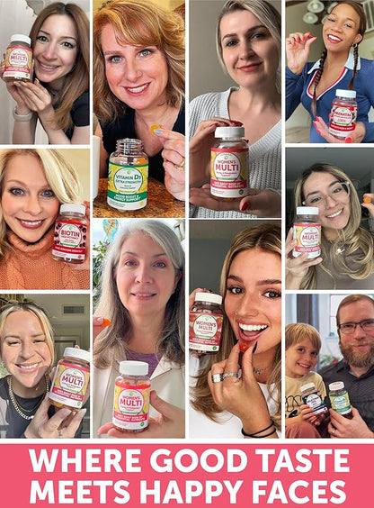 Lunakai USA Made Womens Multivitamin Gummies - Delicious Daily 16 Multi Vitamins for Women - Supports Wellness, Energy & Essential Health, 60ct